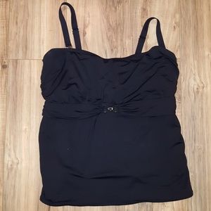 MICHAEL KORS  plus tankini top size 22
